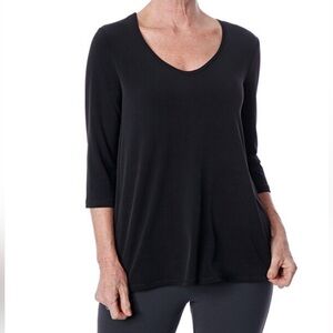 NWT - Kim & Co. Brazil Knit 3/4 Sleeve Top